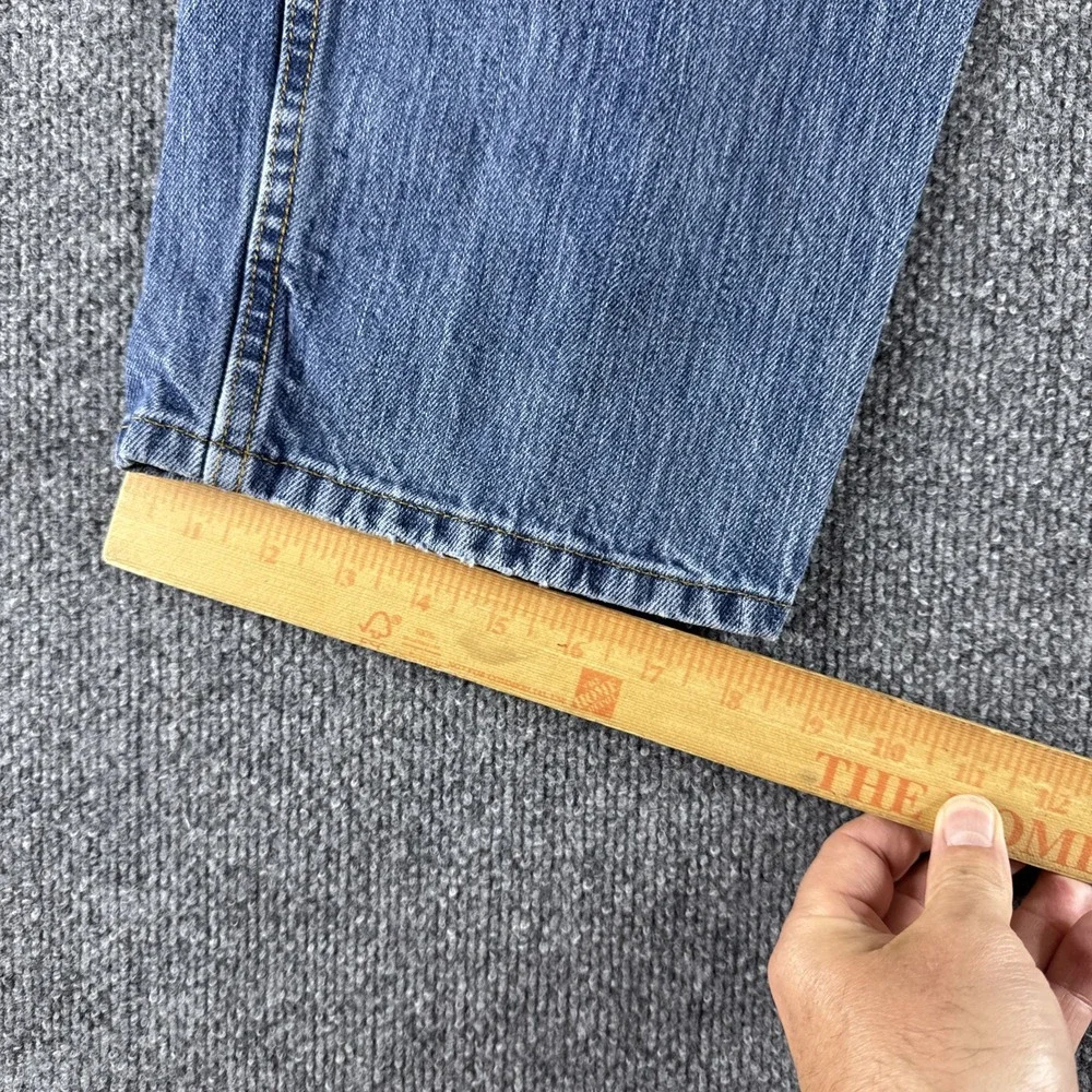 Cinch ED Locker Stock Jeans Men 40x32 Blue Denim Bootcut Workwear Distressed